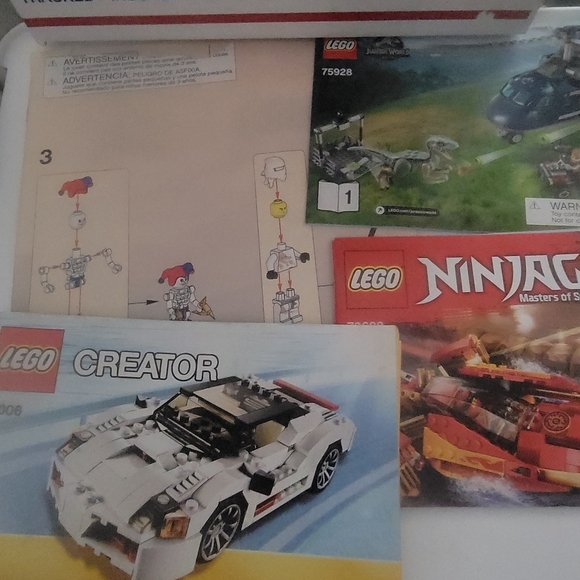 Lego Manual Lot bulk L2 can not be bundled - Picture 7 of 12